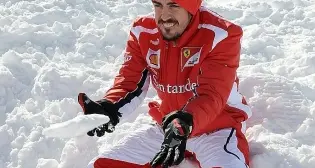 A Campiglio Alonso lancia la sfida: «Con la Ferrari voglio titolo piloti e costruttori»