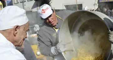 Borgo Sacco, una tonnellata di maccheroni
