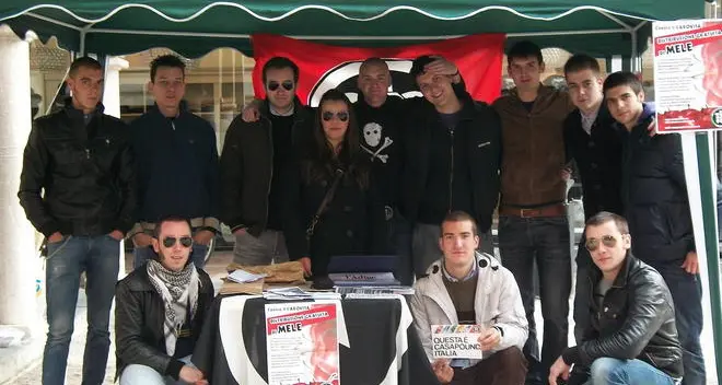 Arriva Casa Pound, il «Bruno» all’attacco