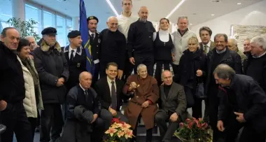 Pia, la centenaria del pedale