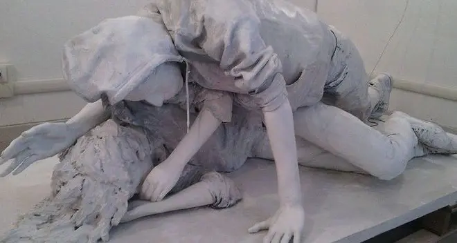 La foto di Deborah diventa una scultura / FOTO
