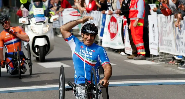 Arrivano gli italiani di handbike in Valsugana