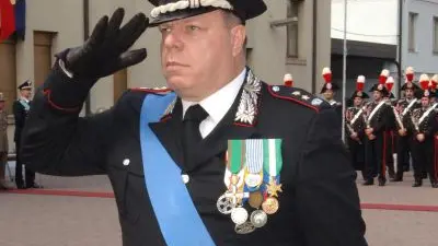 Il colonnello Luigi Verde, arrestato a Bolzano