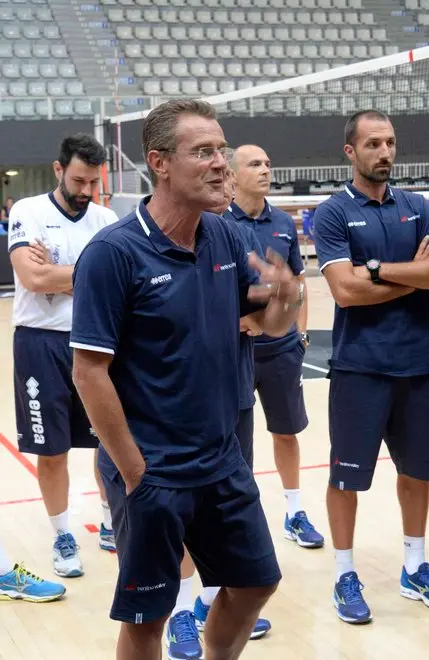 La Trentino Volley torna a sudare con coach Lorenzetti