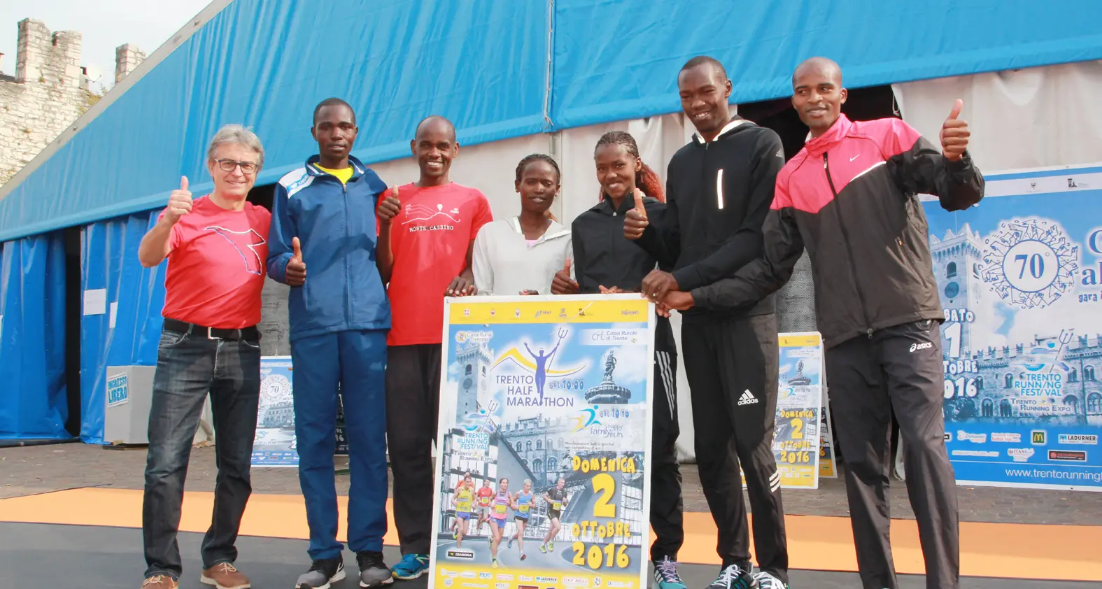 Keniani favoriti alla Trento Half Marathon