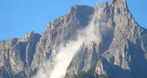 Dolomiti, grossa frana sullo Sciliar