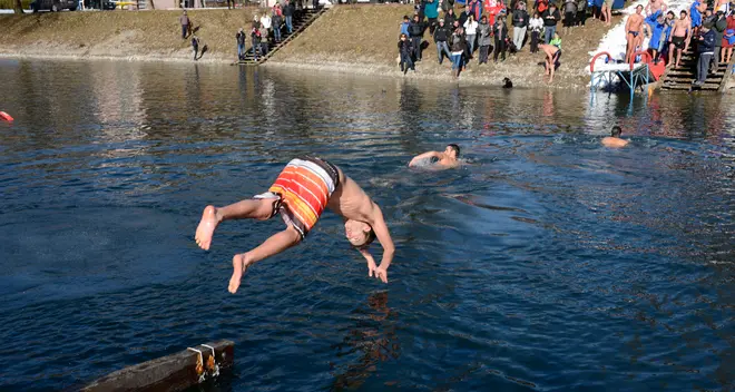 Pienone per il “tuffo della merla”