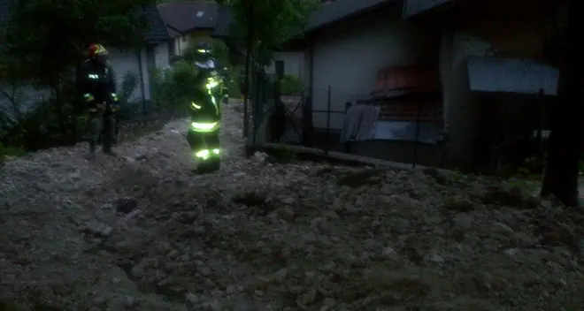 Bomba d’acqua, Grigno invaso dal fango