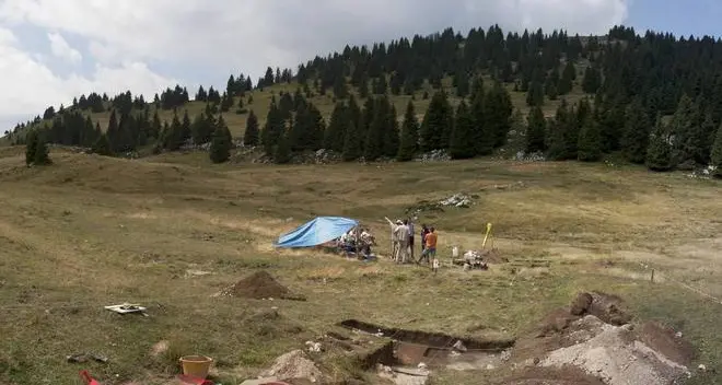 Accampamento di 10mila anni fa
