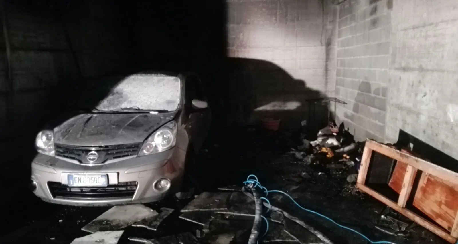 Povo, rogo in un condominio di Gabbiolo