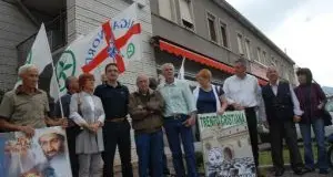 Rovereto: Lega in piazza per protestacontro la sede del centro islamico