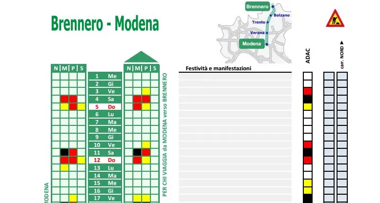 Iniziano le ferie: il piano dell'A22 per l'esodo