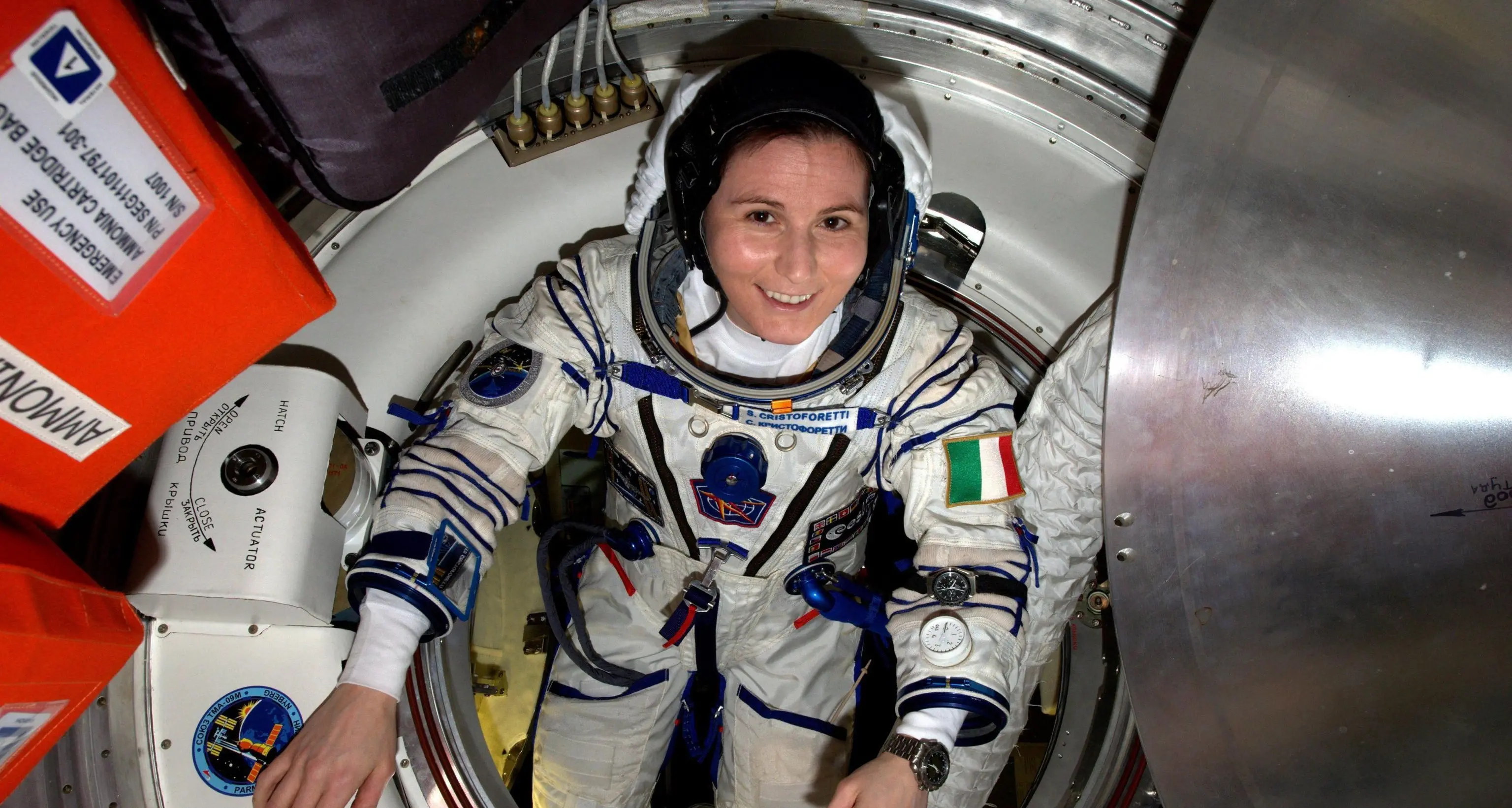 Per AstroSamantha il record europeo