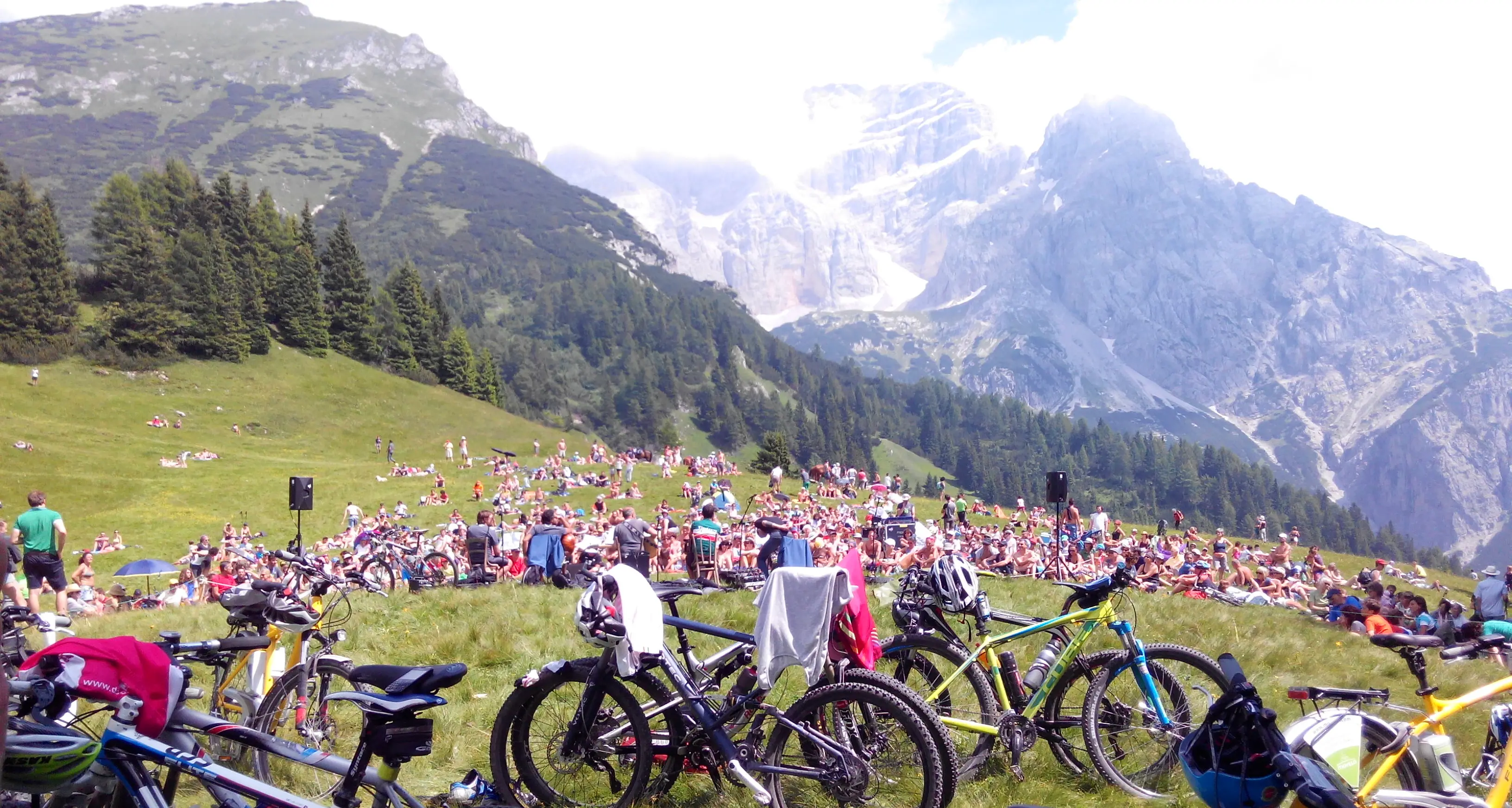 I Suoni a pedali sulle Dolomiti di Brenta