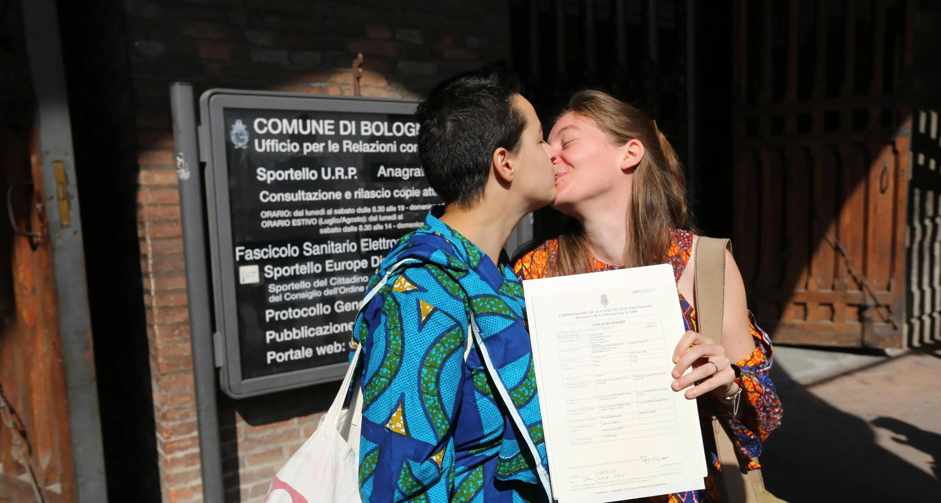 «Matrimoni gay, serve più coraggio»