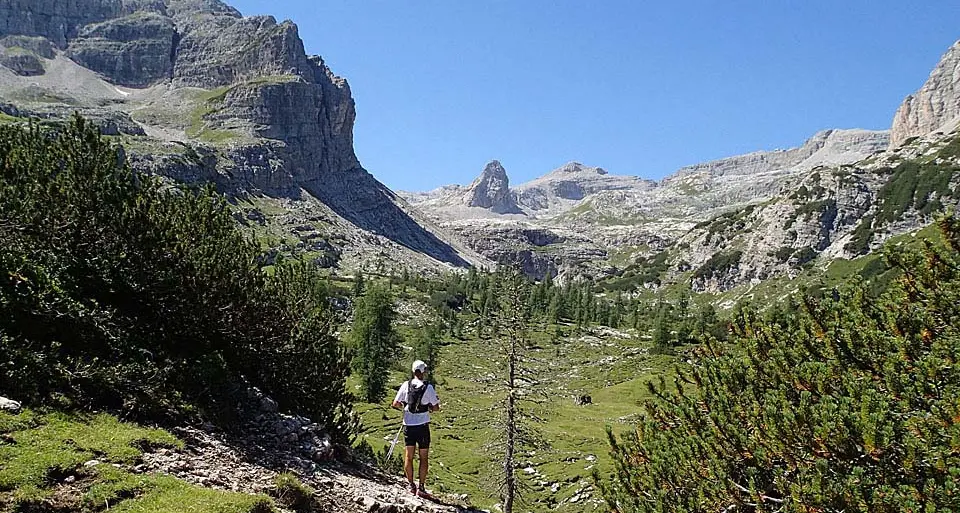 Il trail \"autogestito\" sulle Dolomiti di Brenta