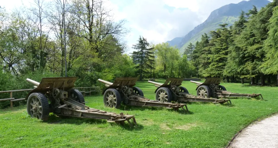 I cannoni della Batteria Battisti restaurati con \"Art Bonus\"