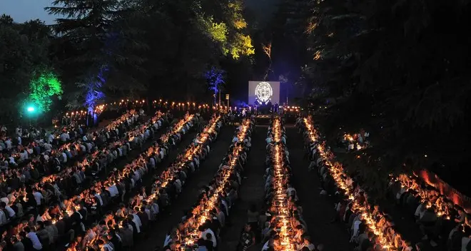 Cena Benedettina, che spettacolo