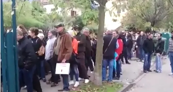 Riva, strada «invasa» dagli stagionali