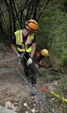 Canyoning, prove di soccorso