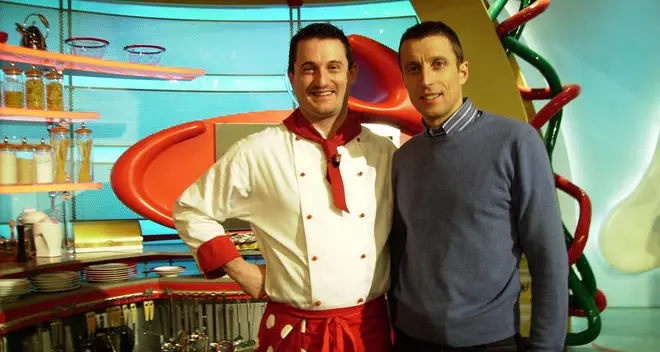 Fondriest in cucina con Bertol: «Però lo chef lo faccio io»