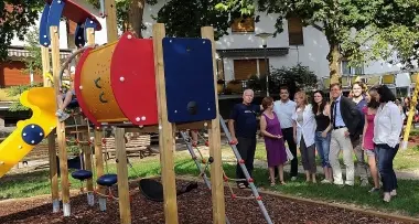 San Donà, apre il «parco delle mamme»
