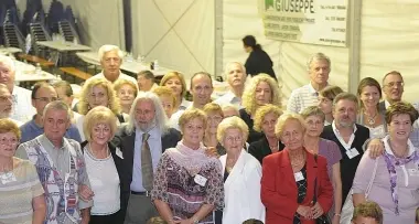 Pienone alla festa dei Pedrotti