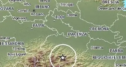 La terra trema nel piacentino, scossa sentita anche a Trento