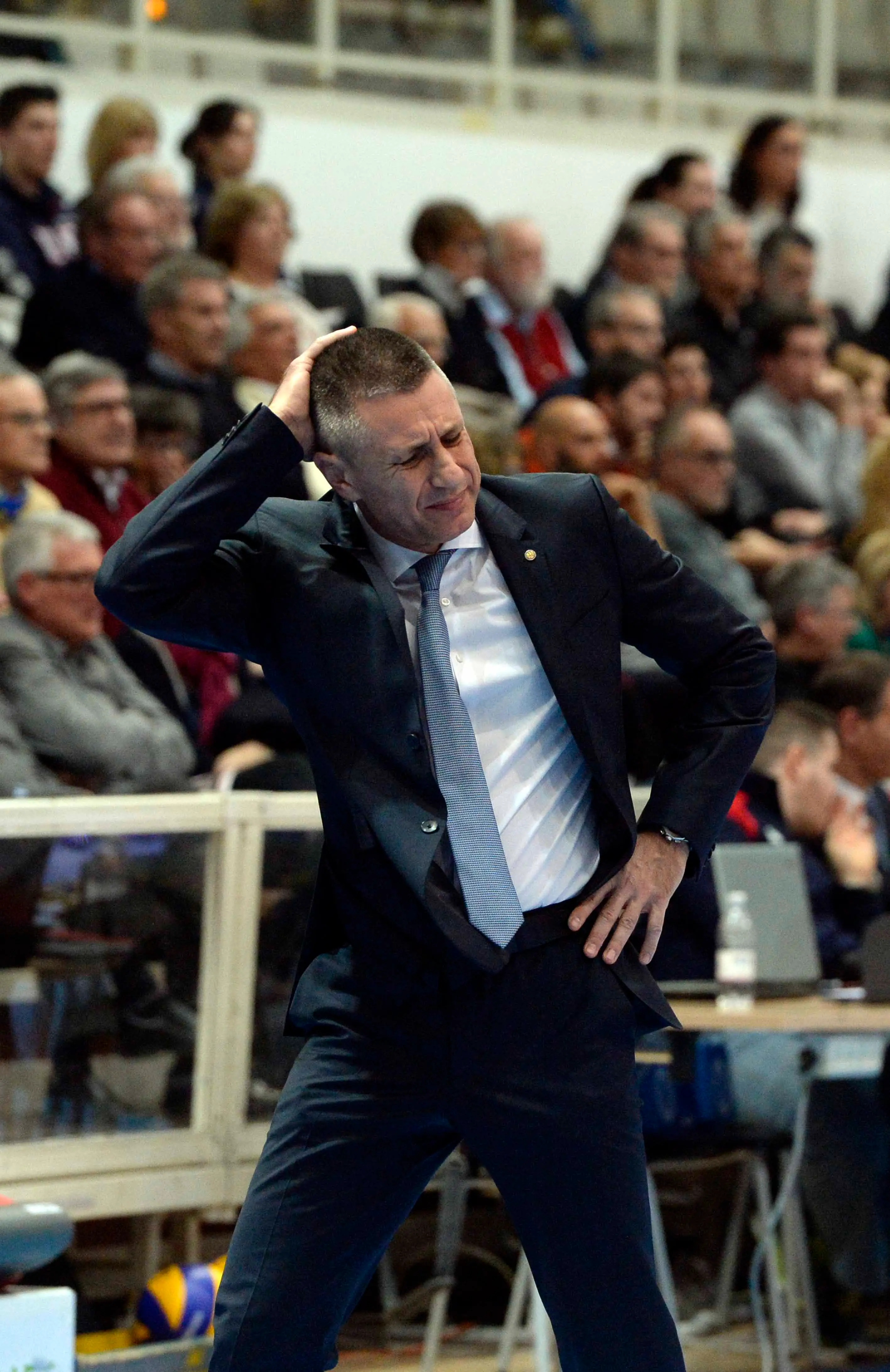 Diatec contro Molfetta con Stoytchev in tribuna