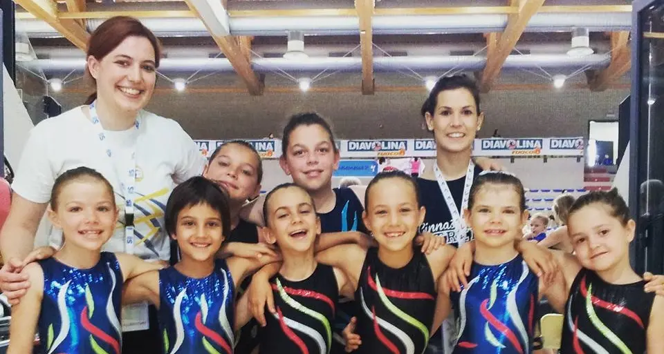 L'Ssd Ginnastica Trento sul tetto d'Italia