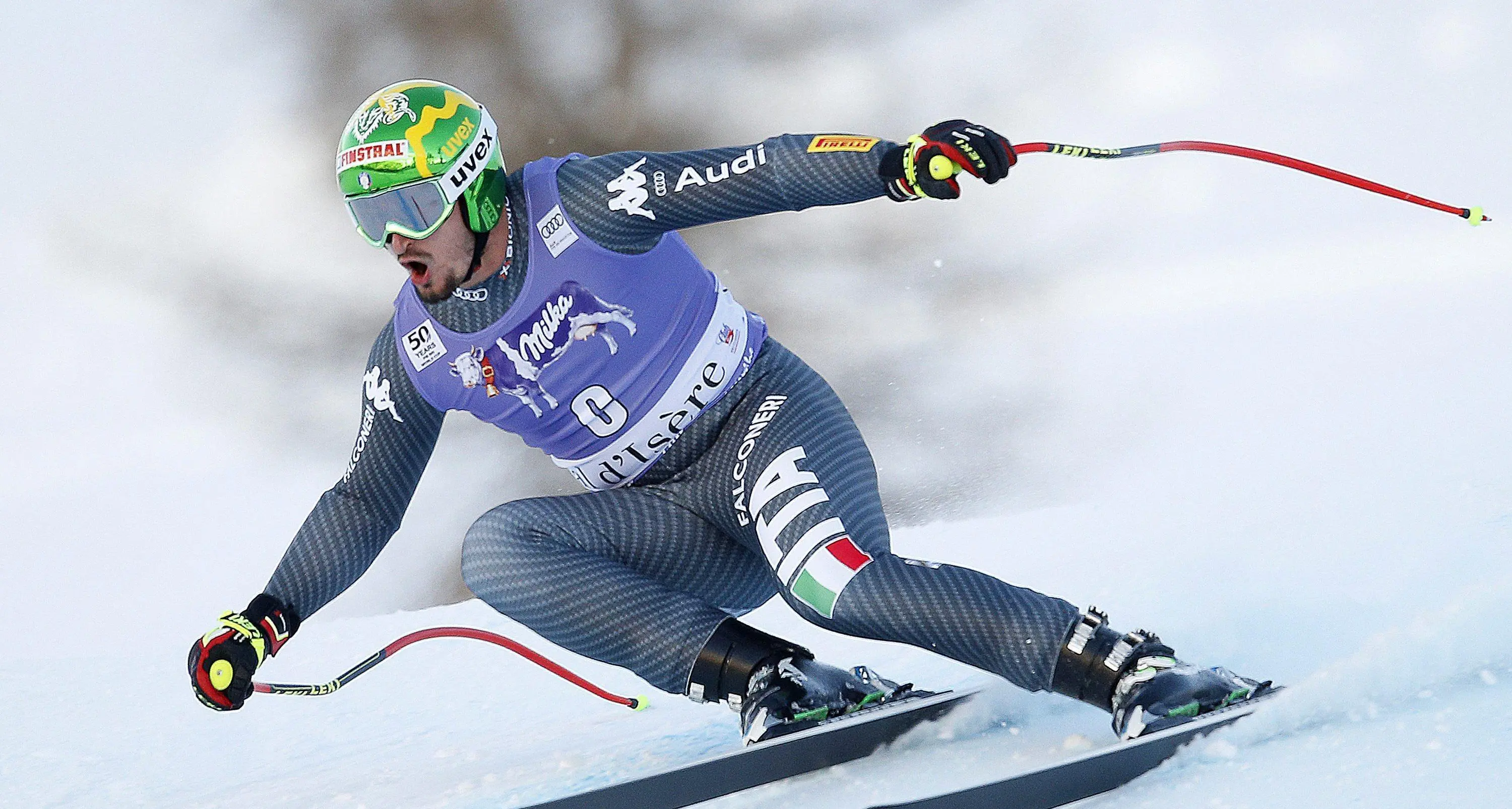 Dominik Paris subito sul podio a Val d'Isere