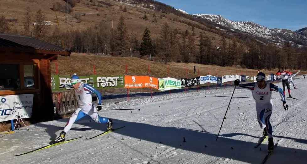 Il trentino Nizzi d’oro nella team sprint e argento nella distance