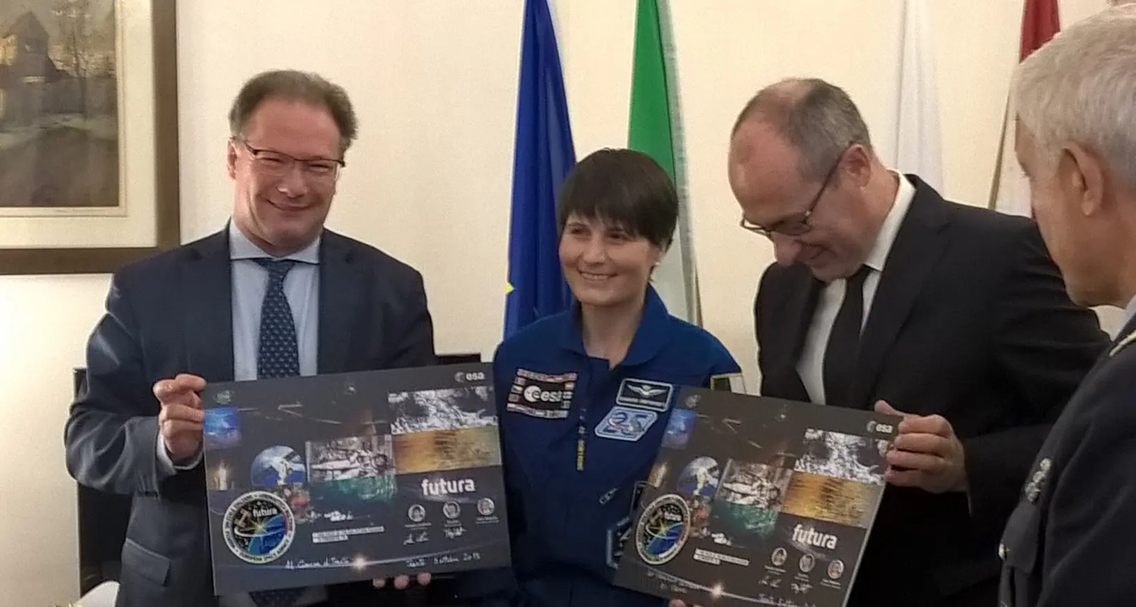 AstroSamantha ai trentini: \"Fate studiare il cinese ai vostri figli\"