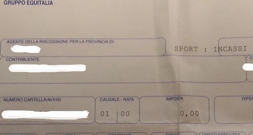 Bollo pagato in ritardo, «multa» da 10 centesimi