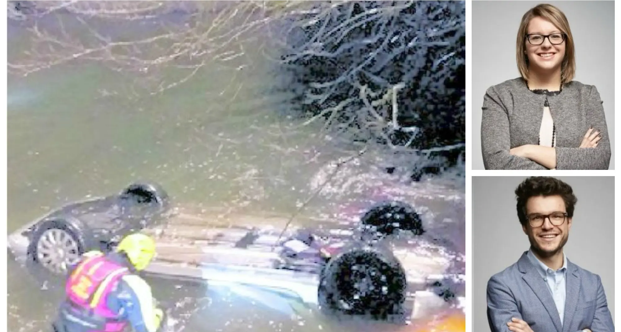 Morti nell’auto finita nel fiume, la rabbia dei colleghi: «Non c’erano protezioni»