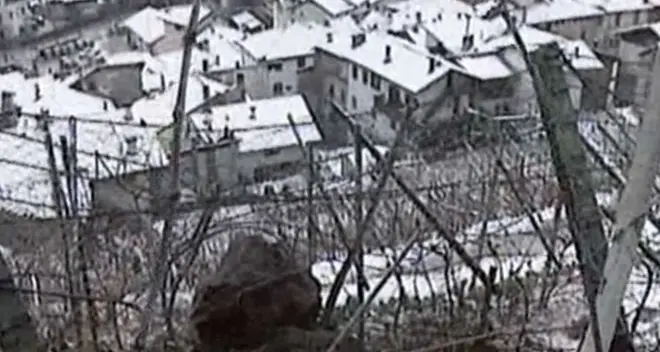 Frana sul vigneto, evacuate 5 famiglie