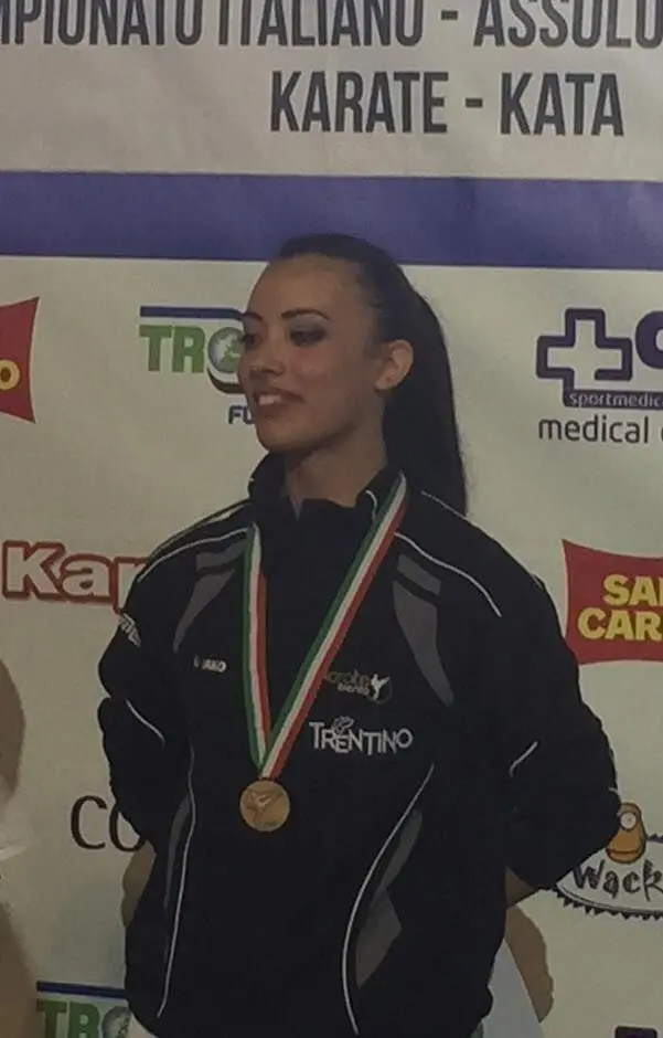 Due medaglie per Francesca Reale agli italiani di kata
