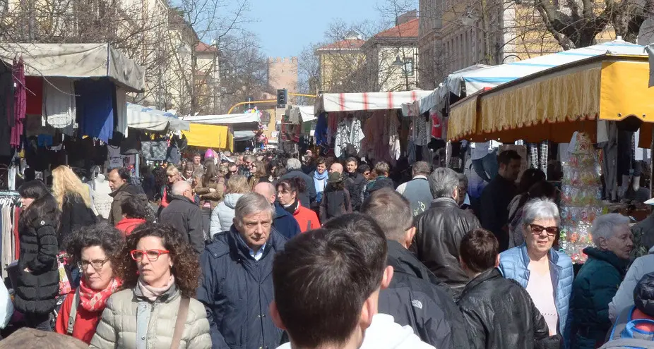 Fiera da record: 120 mila persone in città