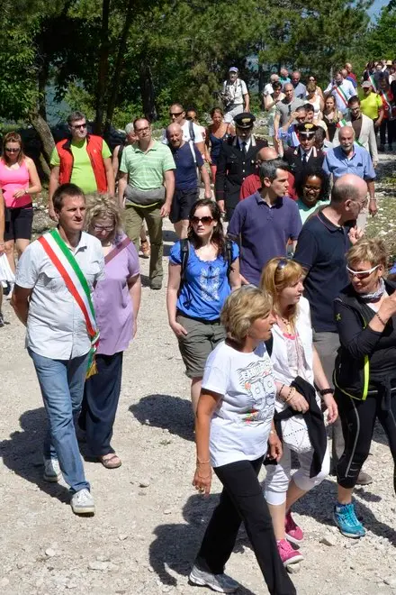 Folla a Forte Pozzacchio emozione dopo il restauro
