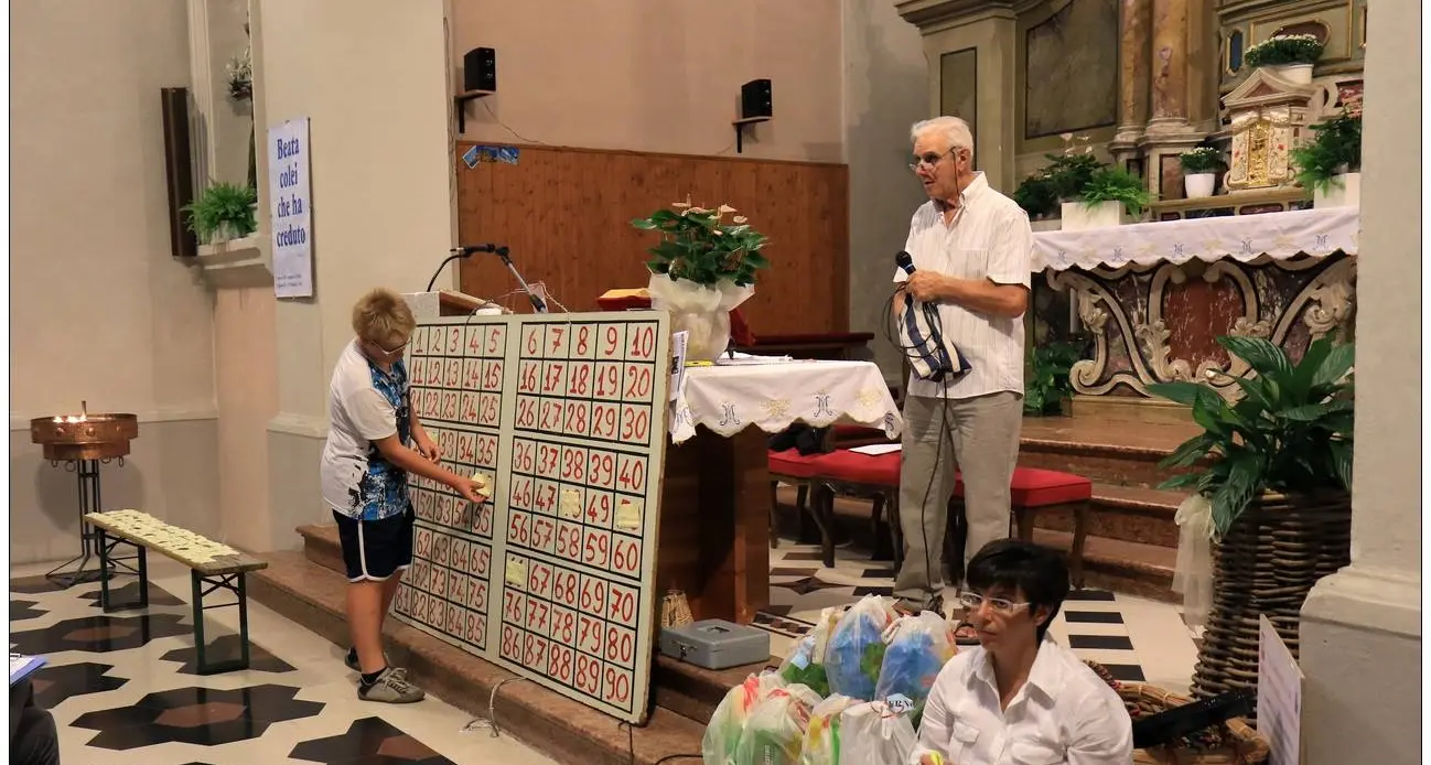 Piove, la maxi tombola si fa in chiesa