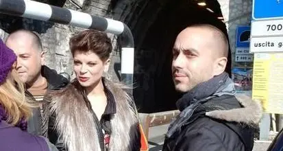 Alessandra Amoroso gira il suo video sul Garda