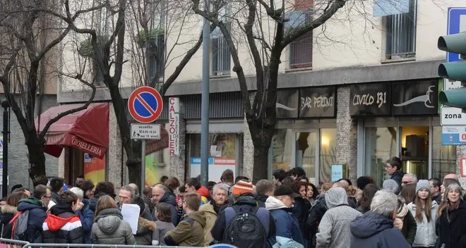 Slot mob, festa di popolo a Trento