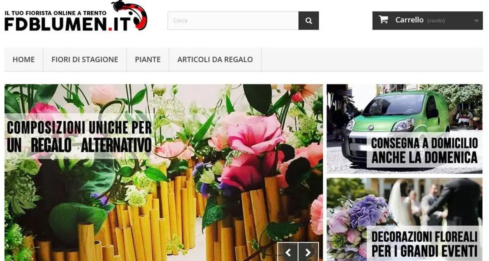 «I fiori? Con un clic ve li consegno gratis persino al bar»
