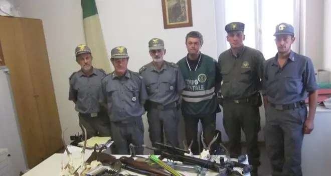Bracconaggio in val del Chiese: sei indagati