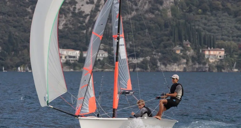 Seconda giornata della 29er Eurocup di Riva: terzi gli italiani Zampiccoli-Chistè