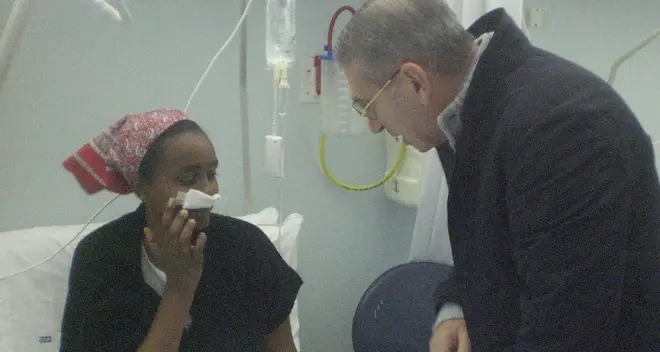 La ragazza etiope guarita a Trento: ora vedo la neve