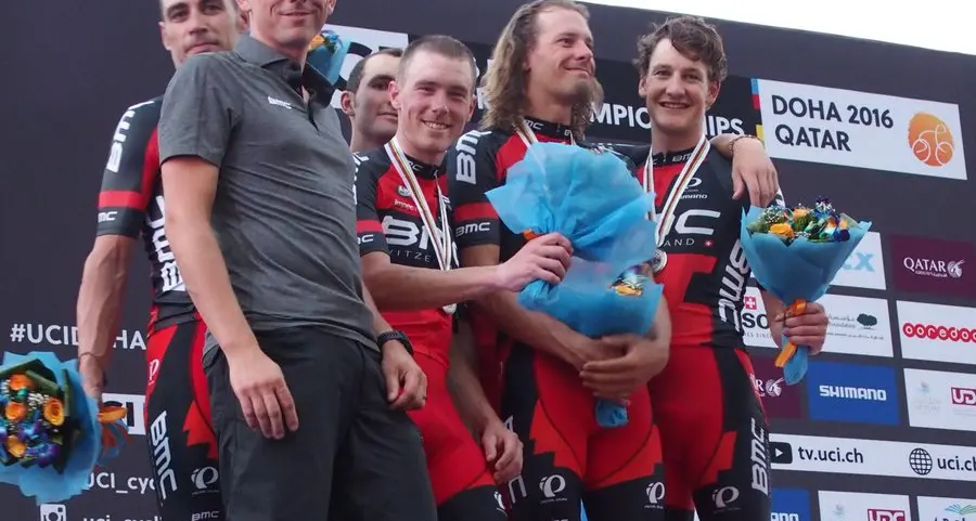 Cronosquadre alla Etixx, argento per la Bmc di Oss e Quinziato