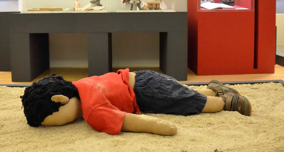 Aylan in mostra fa infuriare la destra