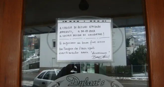 Darzo, il Dylan’s Pub chiude per rissa