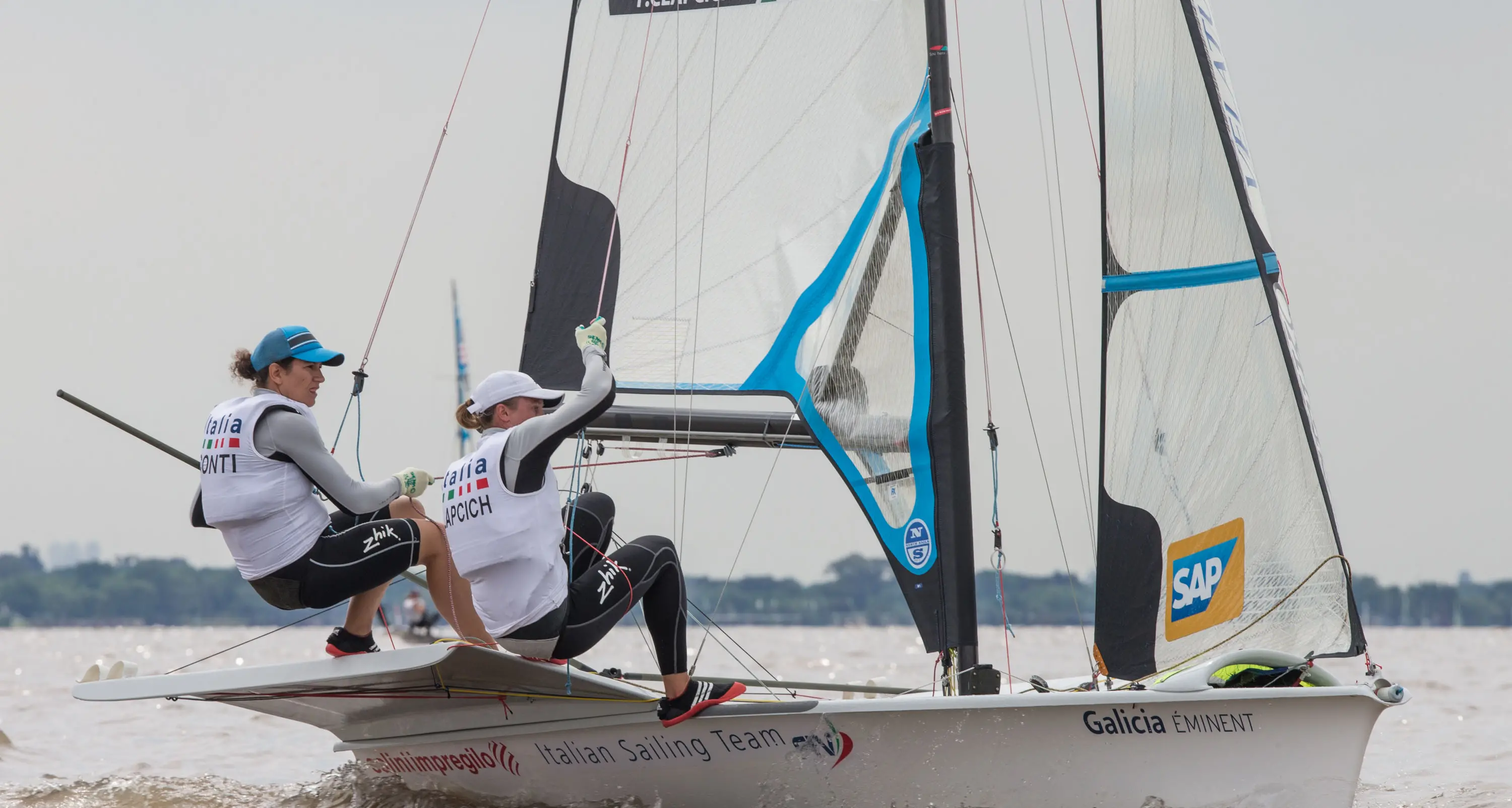 Mondiali 49er, Tita scivola al 25esimo posto